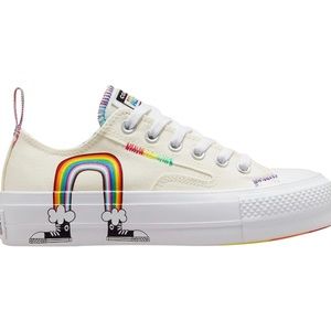 Converse Womens Chuck Taylor All Star Lift Low Pride